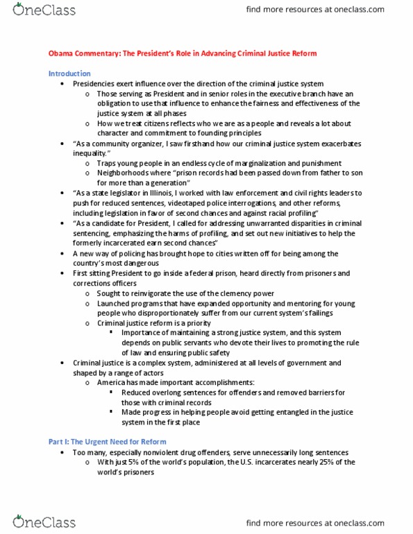 CRM/LAW C115 Chapter Notes - Chapter Harvard Law Review: United States Sentencing Commission, Smart Gun, Loretta Lynch thumbnail