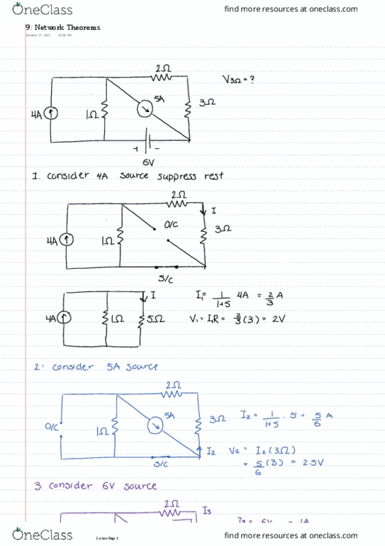 ECE209 Lecture 9: Network Theorems thumbnail