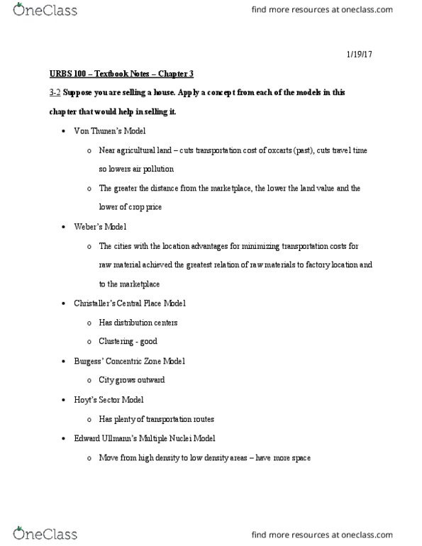 URBS 100 Chapter 3: URBS 100 - Textbook Notes Ch. 3 thumbnail