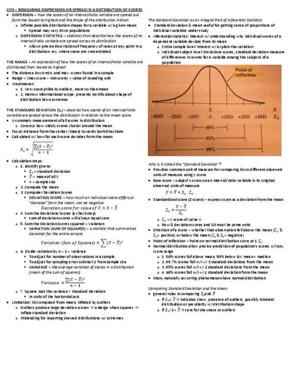 SOC202H1 Chapter Notes -Statistical Inference, Standard Deviation, Raw Score thumbnail