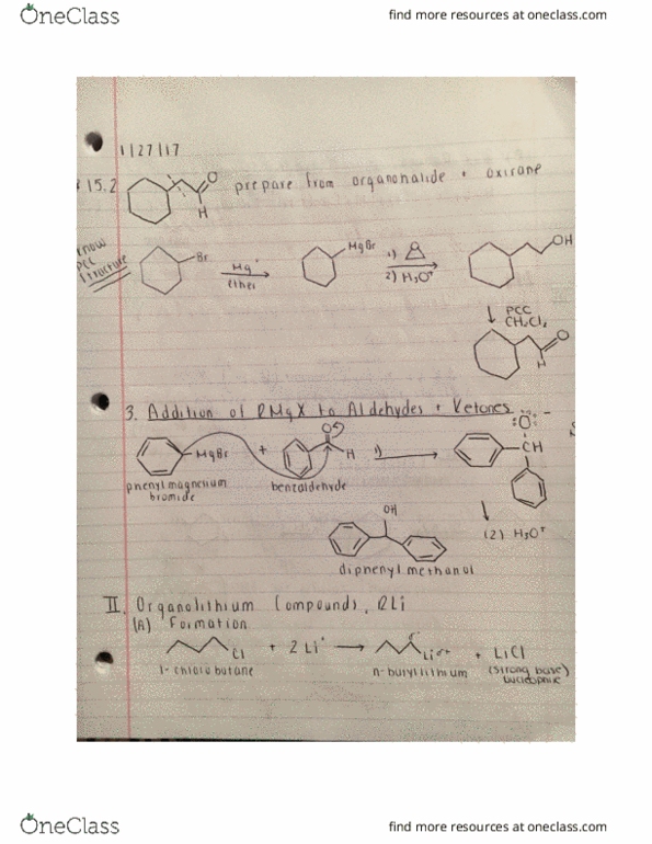 CH 232 Lecture Notes - Lecture 7: Ketone, Niit, Isomer thumbnail