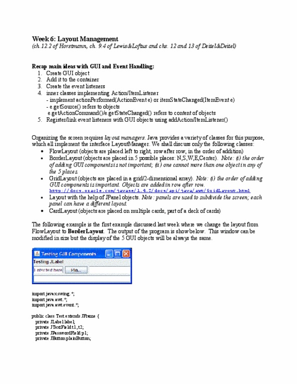 ITEC 2610 Lecture Notes - Lecture 6: Init thumbnail