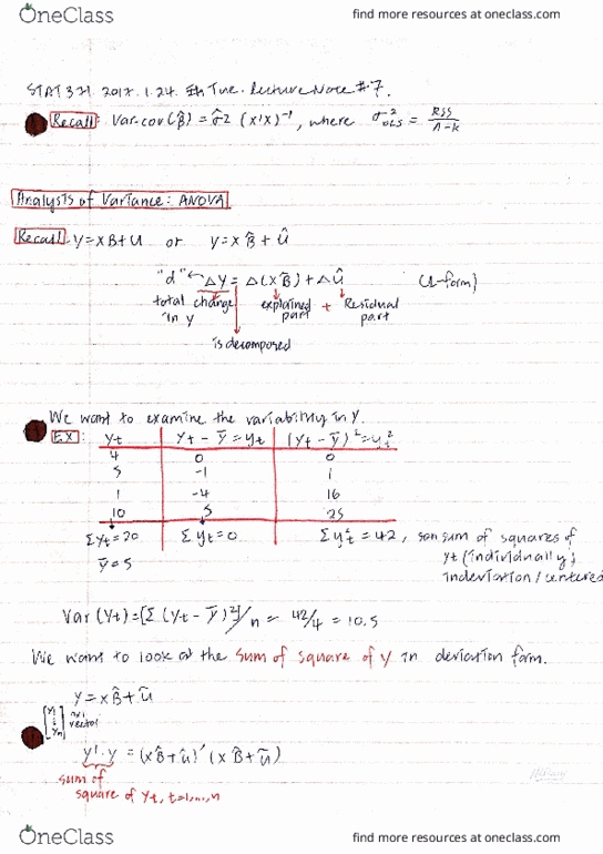 STAT371 Lecture Notes - Lecture 7: R55 Road thumbnail