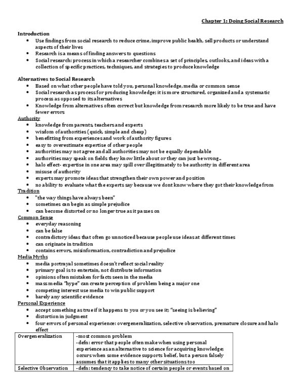 SOC221H5 Chapter Notes - Chapter 1: Scientific Community, Social Impact Assessment, Environmental Impact Statement thumbnail