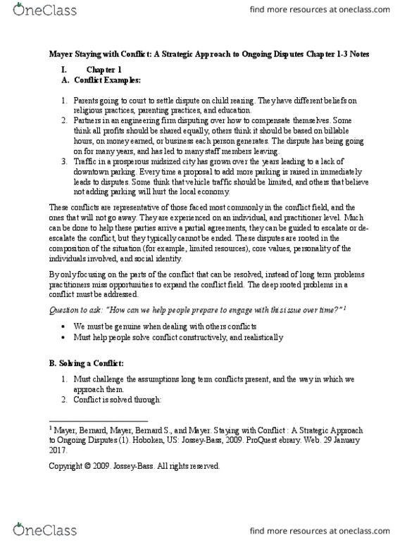 CONF 300 Chapter Notes - Chapter 1-3: Proquest, Billable Hours, Resource Depletion thumbnail