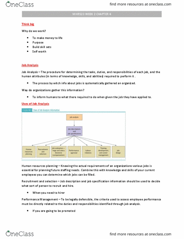 MHR 523 Lecture Notes - Lecture 2: Job Design, New Product Development, Thought Experiment thumbnail