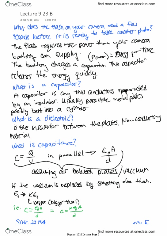 PHYS 1010 Lecture 9: Lecture 9 23.B thumbnail