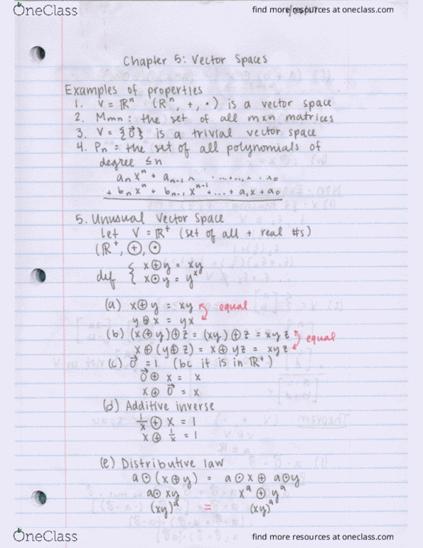 MATH 237 Lecture Notes - Lecture 4: Additive Inverse thumbnail