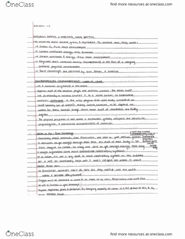 BIOL 2001 Lecture Notes - Lecture 2: Kepi, Apen thumbnail
