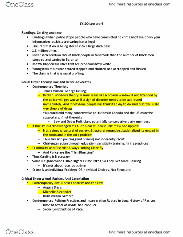 LY101 Lecture Notes - Lecture 4: Global Recession, Deindustrialization, Land Consumption thumbnail