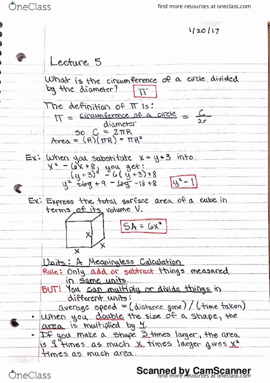 MATH 34A Lecture 5: 1-20-17 Lecture 5 thumbnail