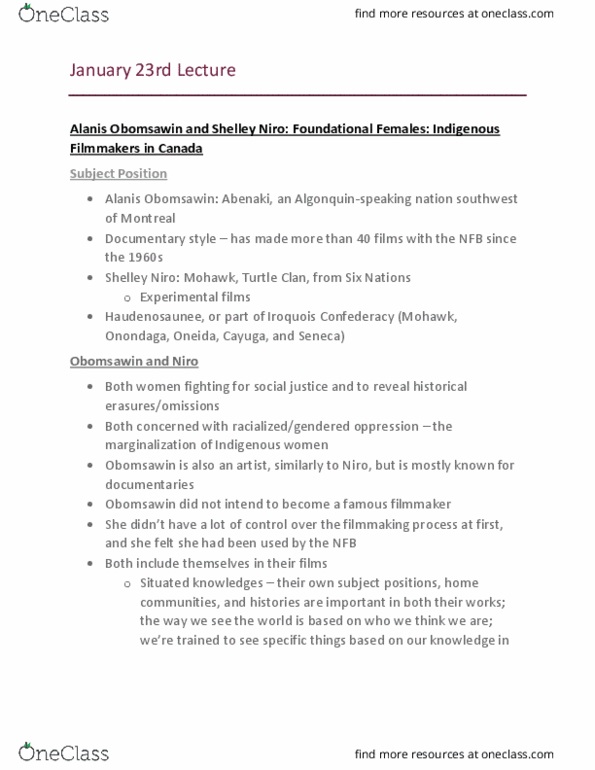 COMS 4316 Lecture Notes - Lecture 2: Ideo, Social Construction Of Gender, Dualism thumbnail