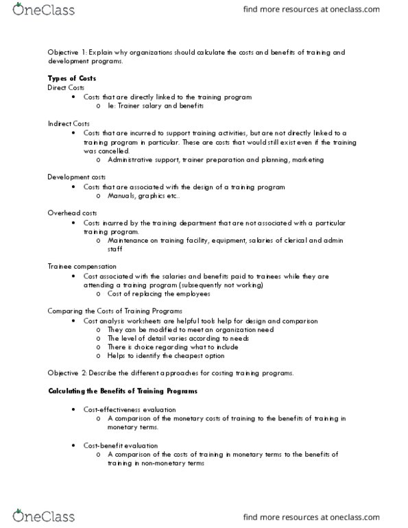 EDUC 240 Lecture Notes - Lecture 12: Job Performance, Standard Deviation, Effect Size thumbnail