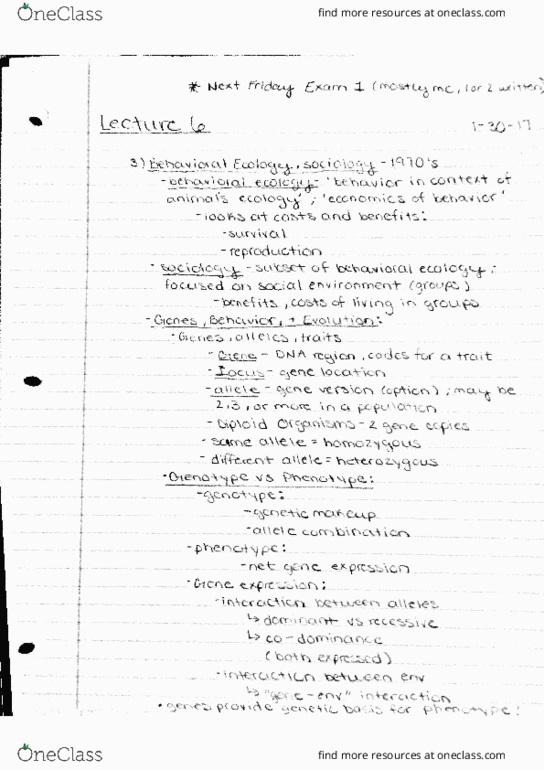 BIO 354 Lecture Notes - Lecture 6: Ecolo, Emusic, Sport Utility Vehicle thumbnail