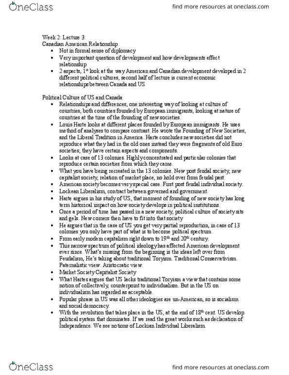POLS 3125 Lecture Notes - Lecture 3: North American Free Trade Agreement, List Of Auto Parts, Optical Fiber thumbnail