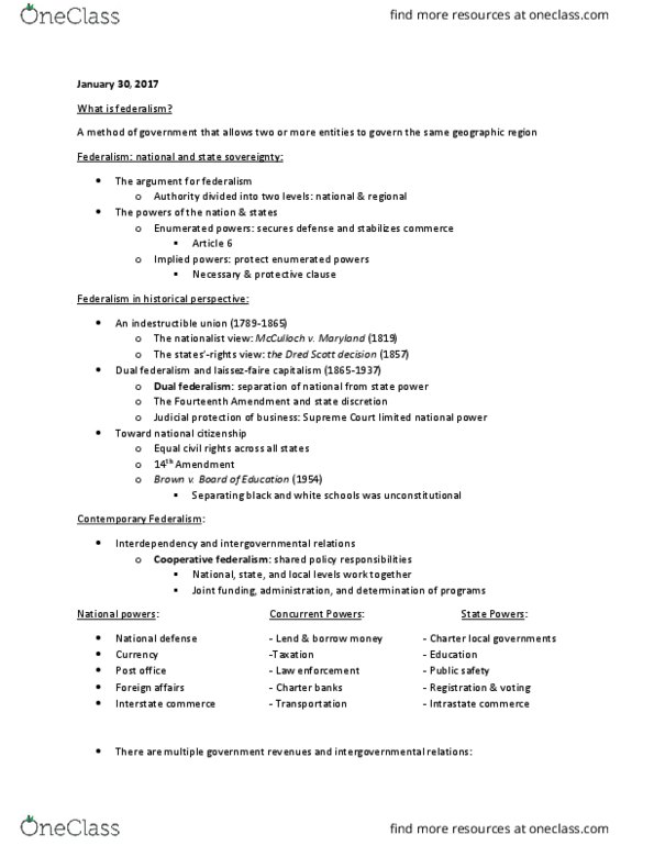 POSC 225 Lecture Notes - Lecture 4: Voting Rights Act Of 1965, Literacy Test, Involuntary Servitude thumbnail