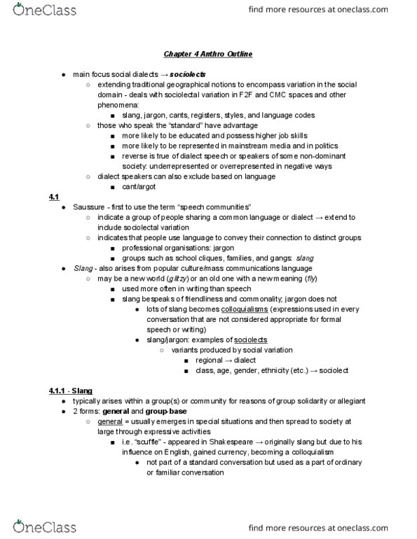 ANT253H1 Chapter Notes - Chapter 4: Chick Flick, Nerd, Markedness thumbnail