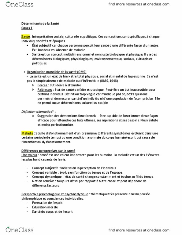 HSS 2742 Lecture Notes - Lecture 1: Bulgarian Lev, Le Monde thumbnail