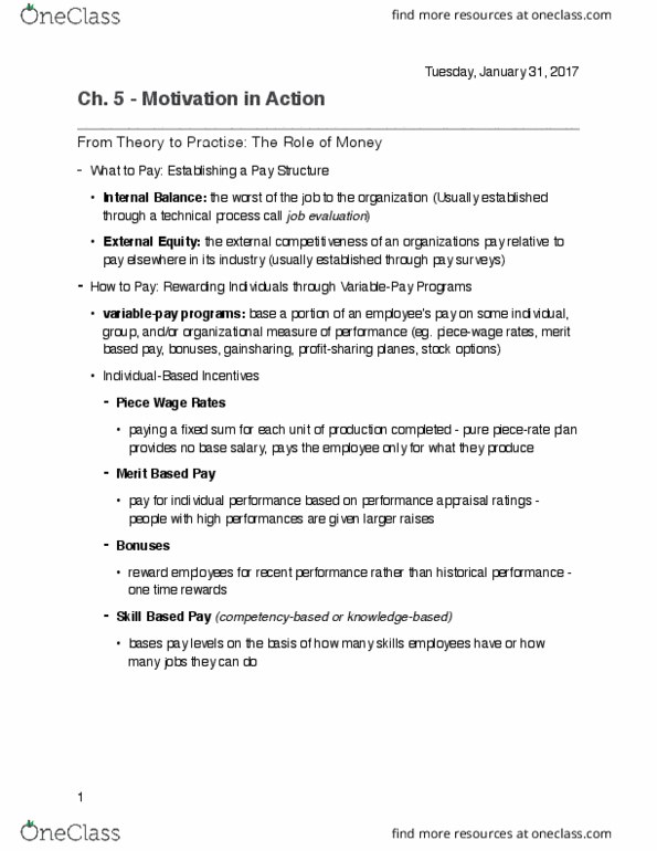 BUS 272 Chapter Notes - Chapter 5: Organizational Architecture, Mobile Computing, Flextime thumbnail