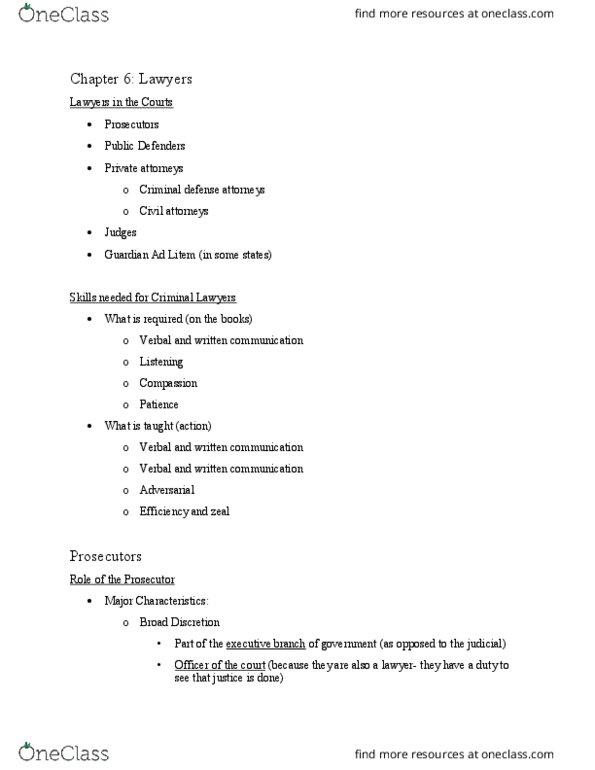 CJL-3510 Chapter Notes - Chapter 5-8: Merit System, Traffic Court, National Incident Based Reporting System thumbnail