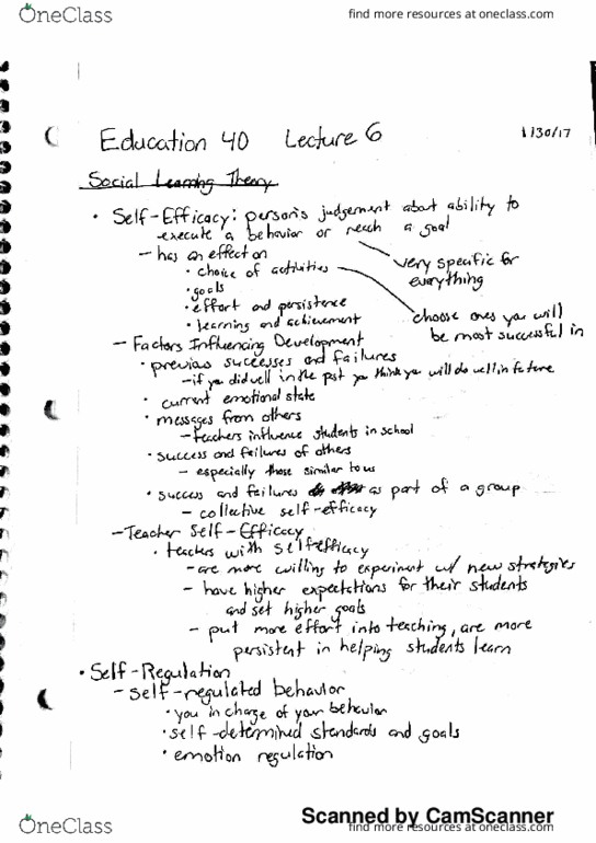 EDUC 40 Lecture 6: Education 40 Lecture 6 thumbnail