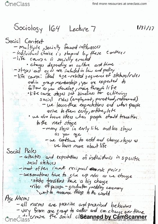 SOCIOL 164W Lecture 7: Week 4 Tuesday 1.31.17 thumbnail