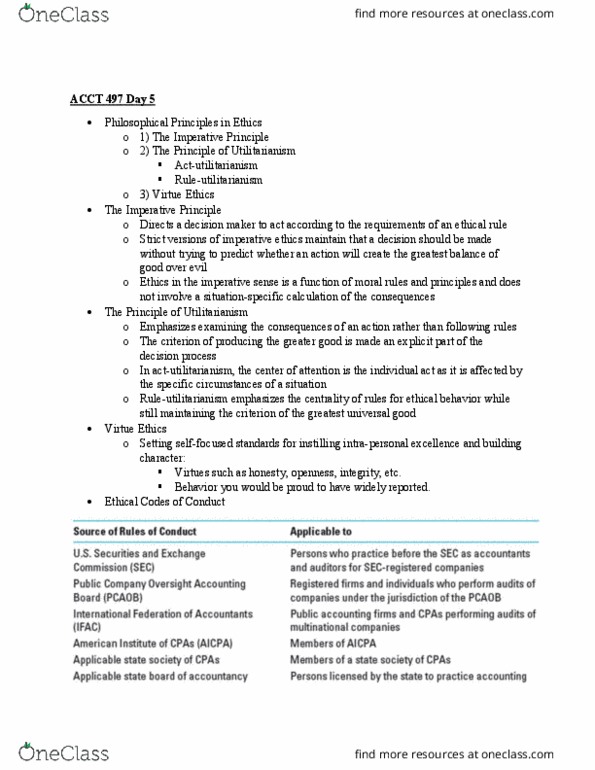 ACCT 497 Lecture Notes - Lecture 5: Kpmg, Contingent Fee, Human Resources thumbnail