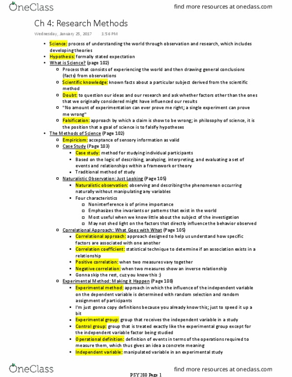 PSY 280 Chapter Notes - Chapter 4: Informed Consent, Twin Study, Genetic Linkage thumbnail