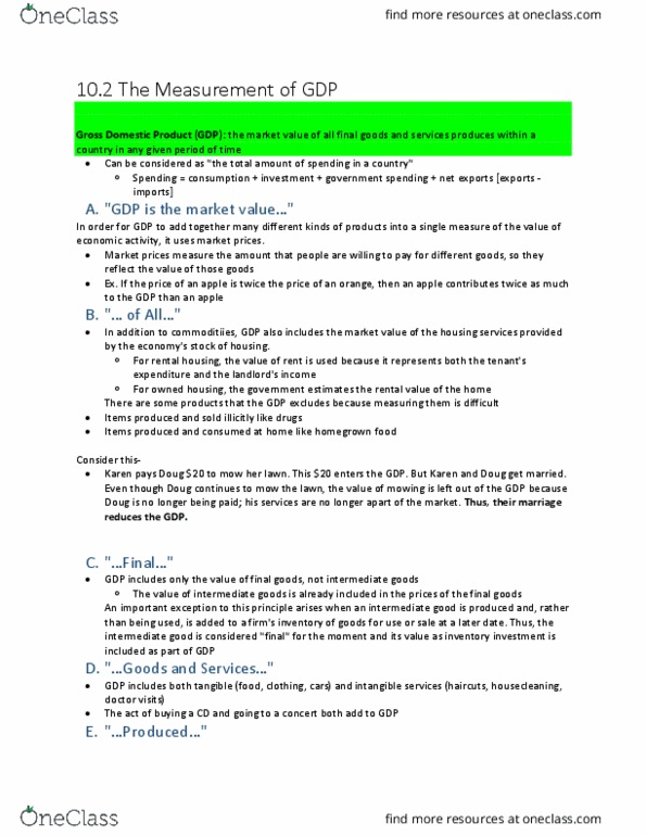 ECO 304L Chapter Notes - Chapter 10: Transfer Payment, Seasonal Adjustment, Retained Earnings thumbnail