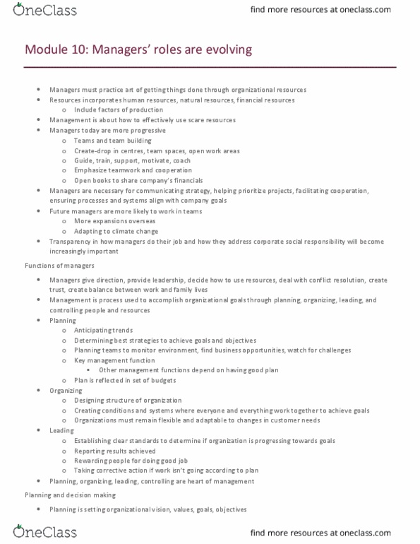 AFM131 Chapter Notes - Chapter 8: Corporate Social Responsibility, Strategic Planning, Swot Analysis thumbnail