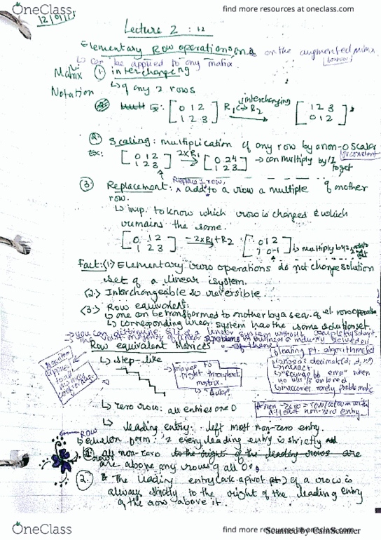 MATH 112 Lecture 2: Lecture + Textbook thumbnail