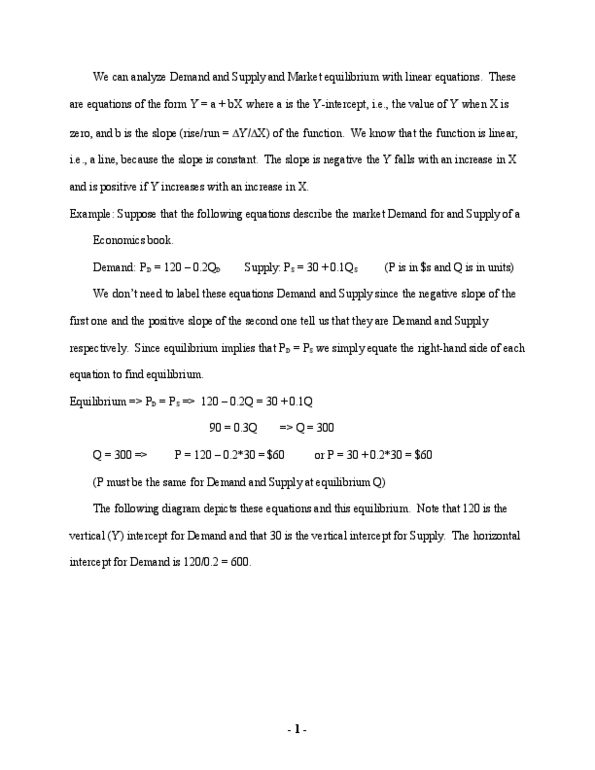 MGMT 722 Lecture Notes - Price Floor, Economic Equilibrium, Ceteris Paribus thumbnail