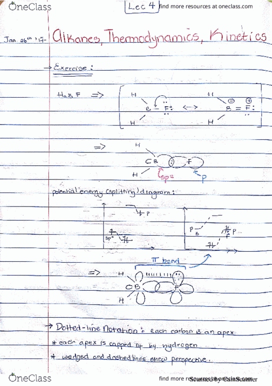 CHEM 3A Lecture 4: Alkanes, Thermodynamics and Kinetics I thumbnail