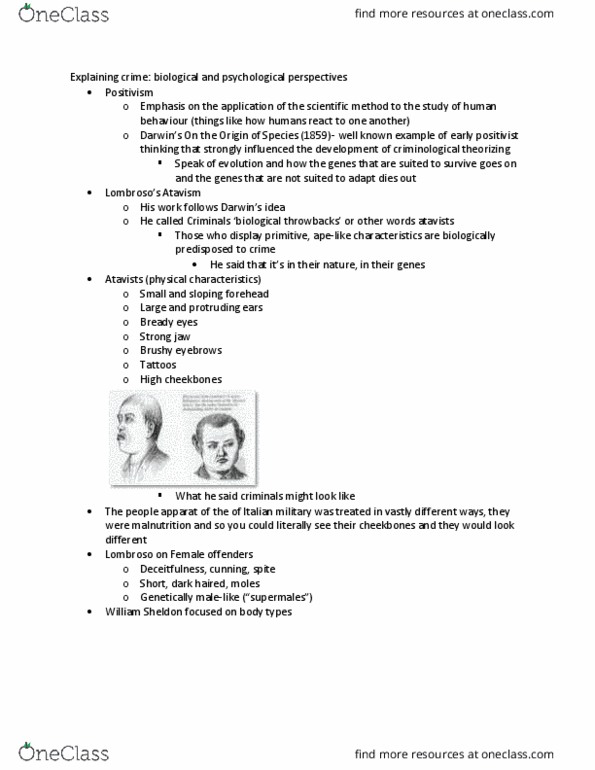 SOC 1500 Lecture Notes - Lecture 5: Social Learning Theory, Reality Principle, Y Chromosome thumbnail