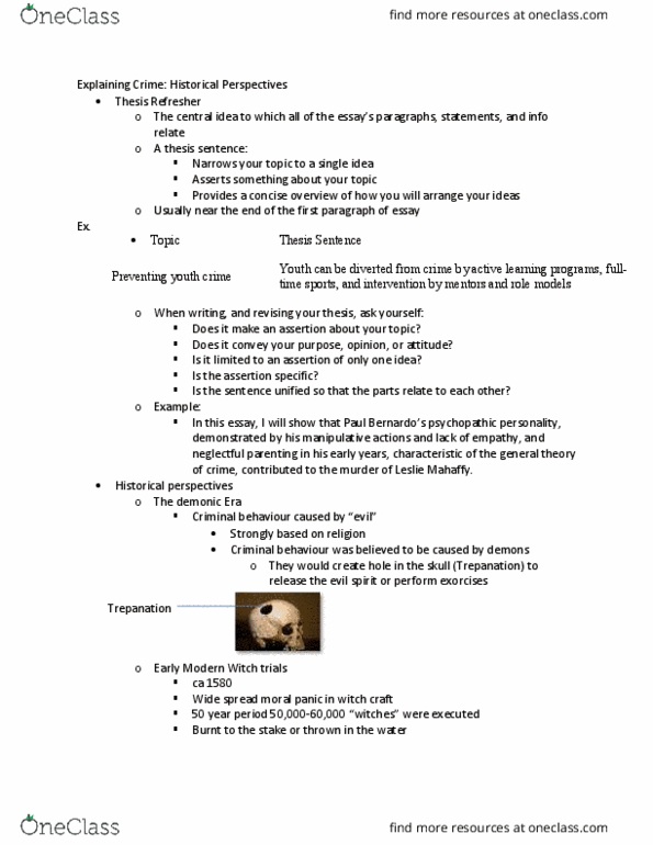 SOC 1500 Lecture Notes - Lecture 4: Scientific Method, Egotism, Moral Panic thumbnail