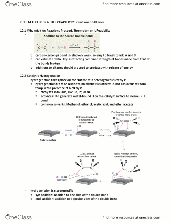 CHEM 140B Chapter Notes - Chapter 12: Borax, Atomic Orbital, Heterogeneous Catalysis thumbnail