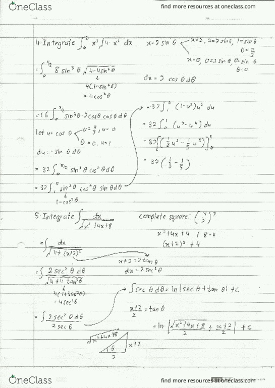 MATH 152 Lecture Notes - Lecture 5: Partial Fraction Decomposition thumbnail