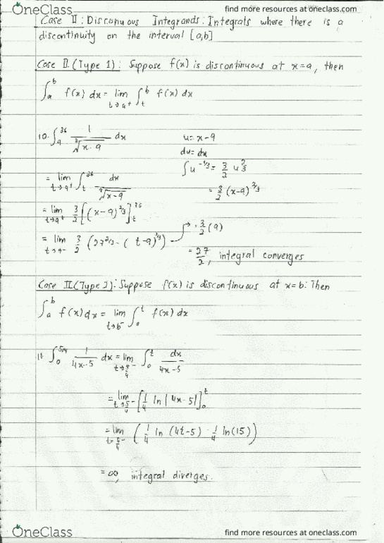 MATH 152 Lecture Notes - Lecture 9: Antiderivative, Riemann Sum, Inverse Trigonometric Functions thumbnail