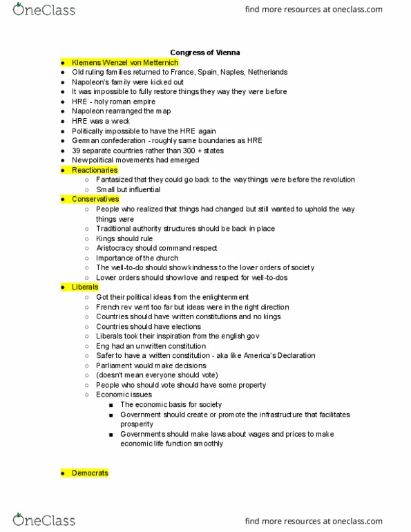 HIST 102 Lecture Notes - Lecture 25: Traditional Authority, Mines And Collieries Act 1842, Factory Acts thumbnail