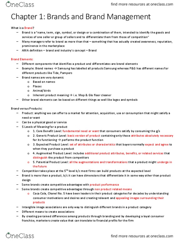 MGMC11H3 Lecture Notes - Lecture 1: Accenture, Normative Social Influence, Brand Management thumbnail