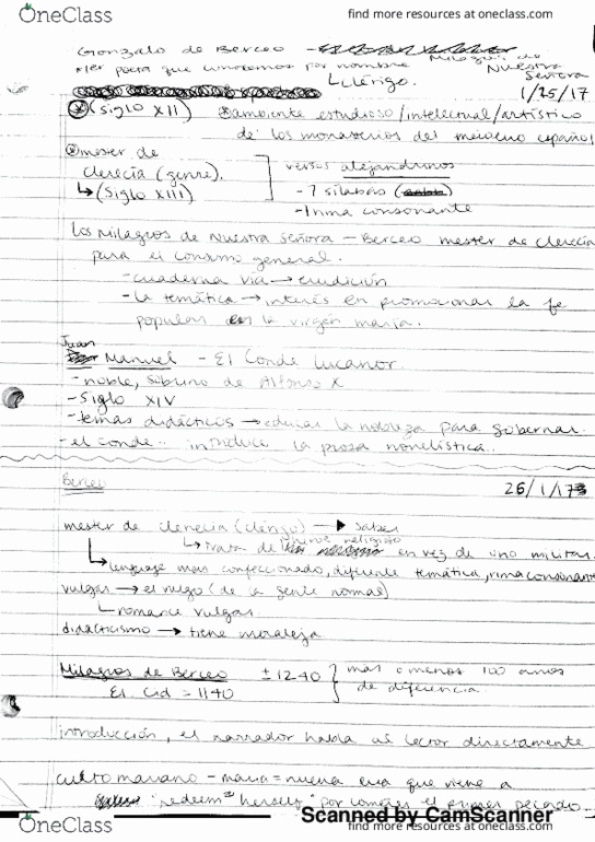 SPAN 3001 Lecture 3: siglo XII thumbnail