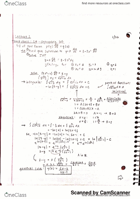 MATH-205 Lecture 2: MATH 205 Lecture 2 thumbnail