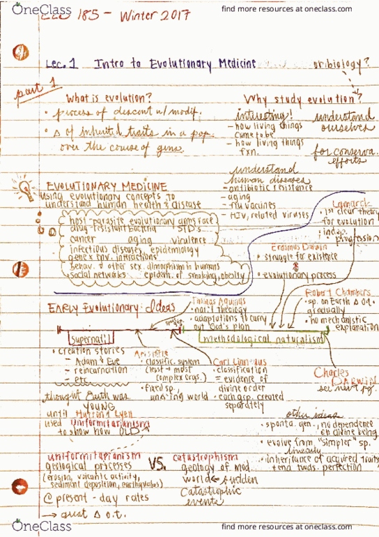 EE BIOL 185 Lecture Notes - Lecture 1: Ath, Cell Division thumbnail