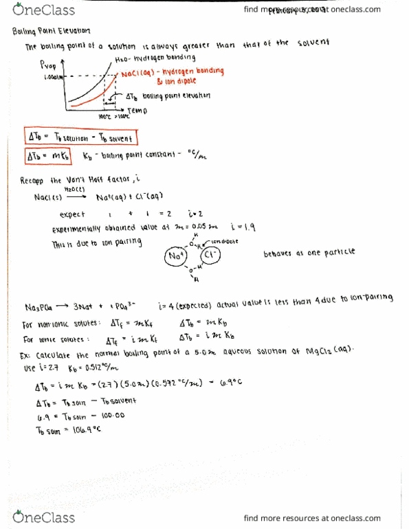 CHEM 1032 Lecture Notes - Lecture 8: Hydrogen Bond, Water Mass, Uch thumbnail
