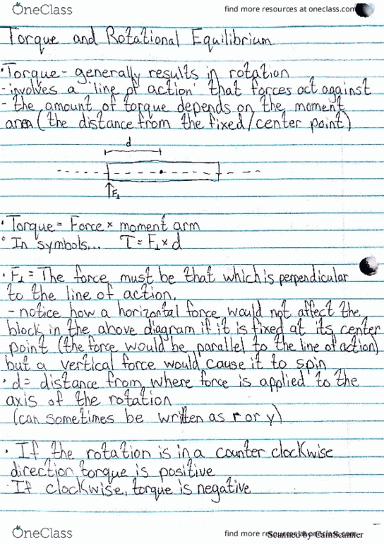 MSYM 109 Lecture 9: Torque thumbnail