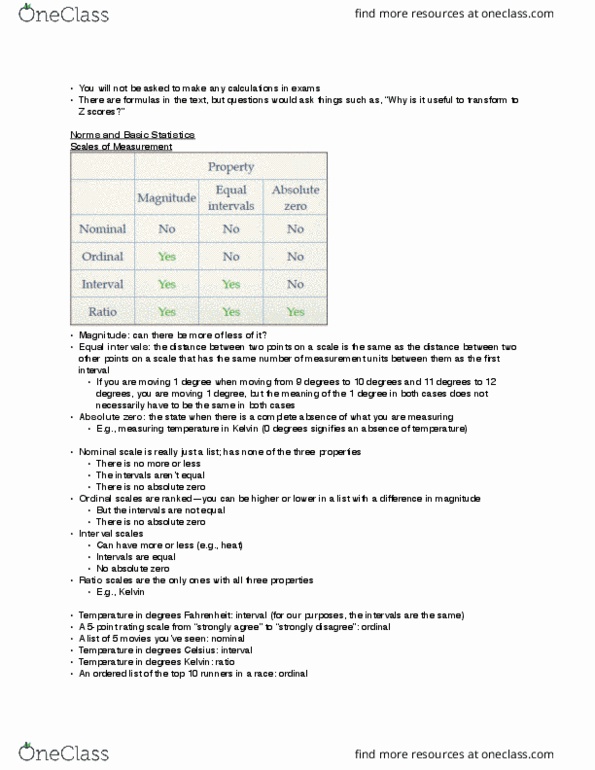 PSYC37H3 Lecture Notes - Lecture 3: Percentile Rank, Percentile, Standard Deviation thumbnail