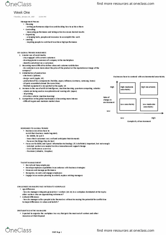 GMS 200 Lecture 1: GMS 200 Lecture 1 pdf thumbnail