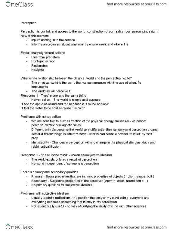 01:830:301 Lecture Notes - Lecture 1: Optical Illusion, Multistability, Solipsism thumbnail