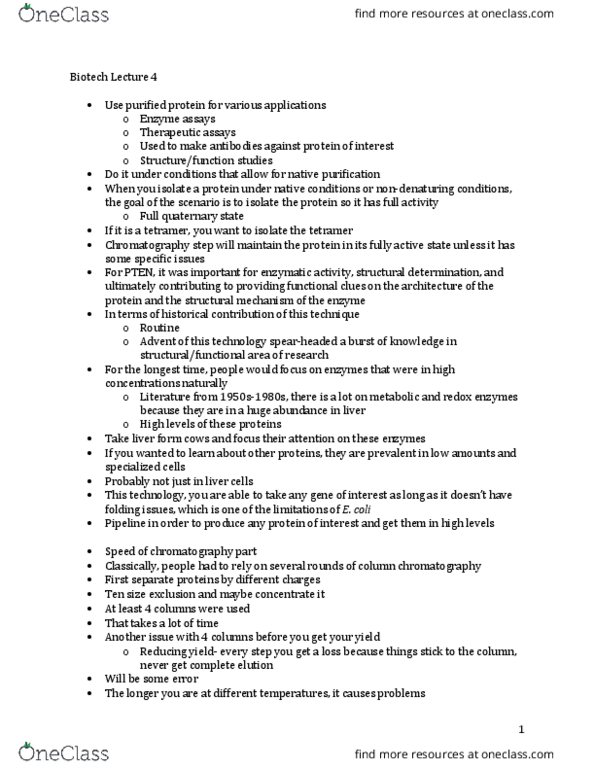 BIOL 3581 Lecture 4: Biotech Lecture 4 thumbnail