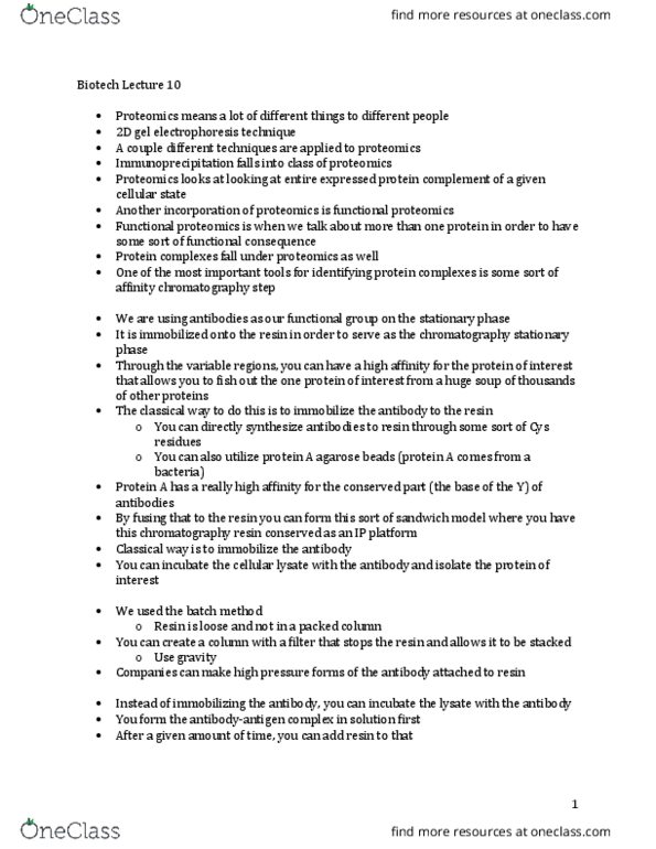 BIOL 3581 Lecture 10: Biotech Lecture 10 thumbnail